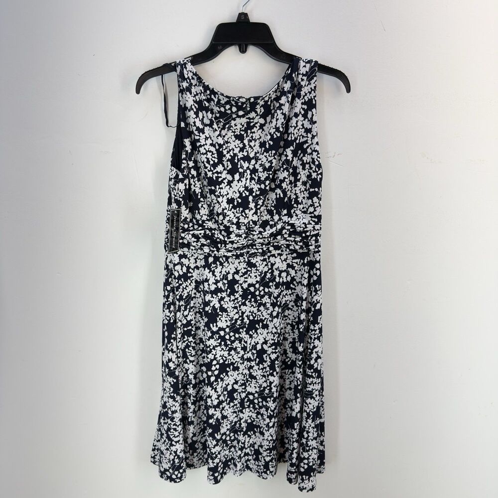 Bundle 2 Jessica Howard Women Navy Dress Size 10 Petite Flowers Blue - Picture 10 of 16